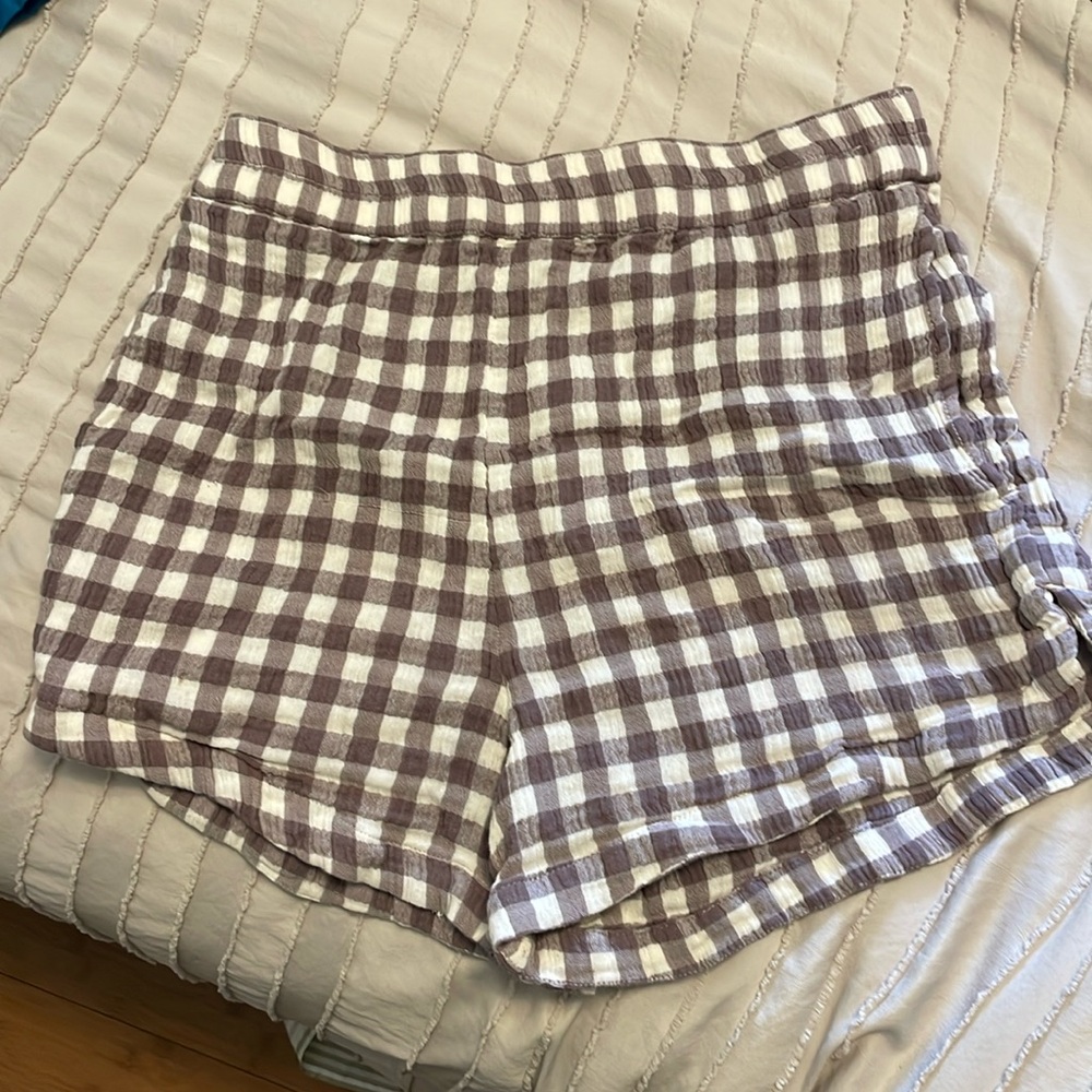 Checkered shorts
